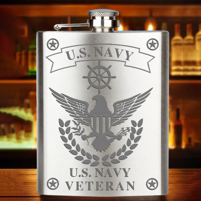 🔥49% OFF🎖️Stainless Steel Military Veteran Flasks
