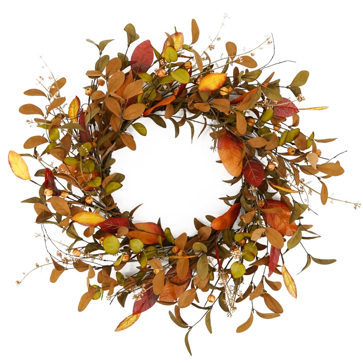 Fall wreath for the front door