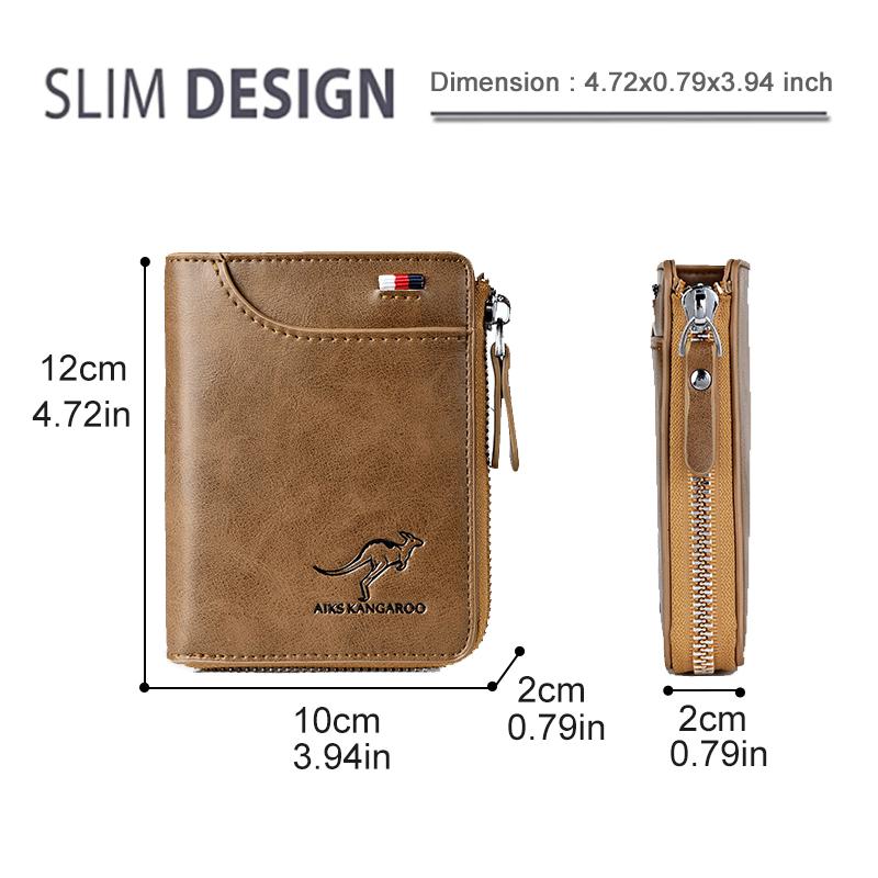 RFID Protected Leather Wallets For Men